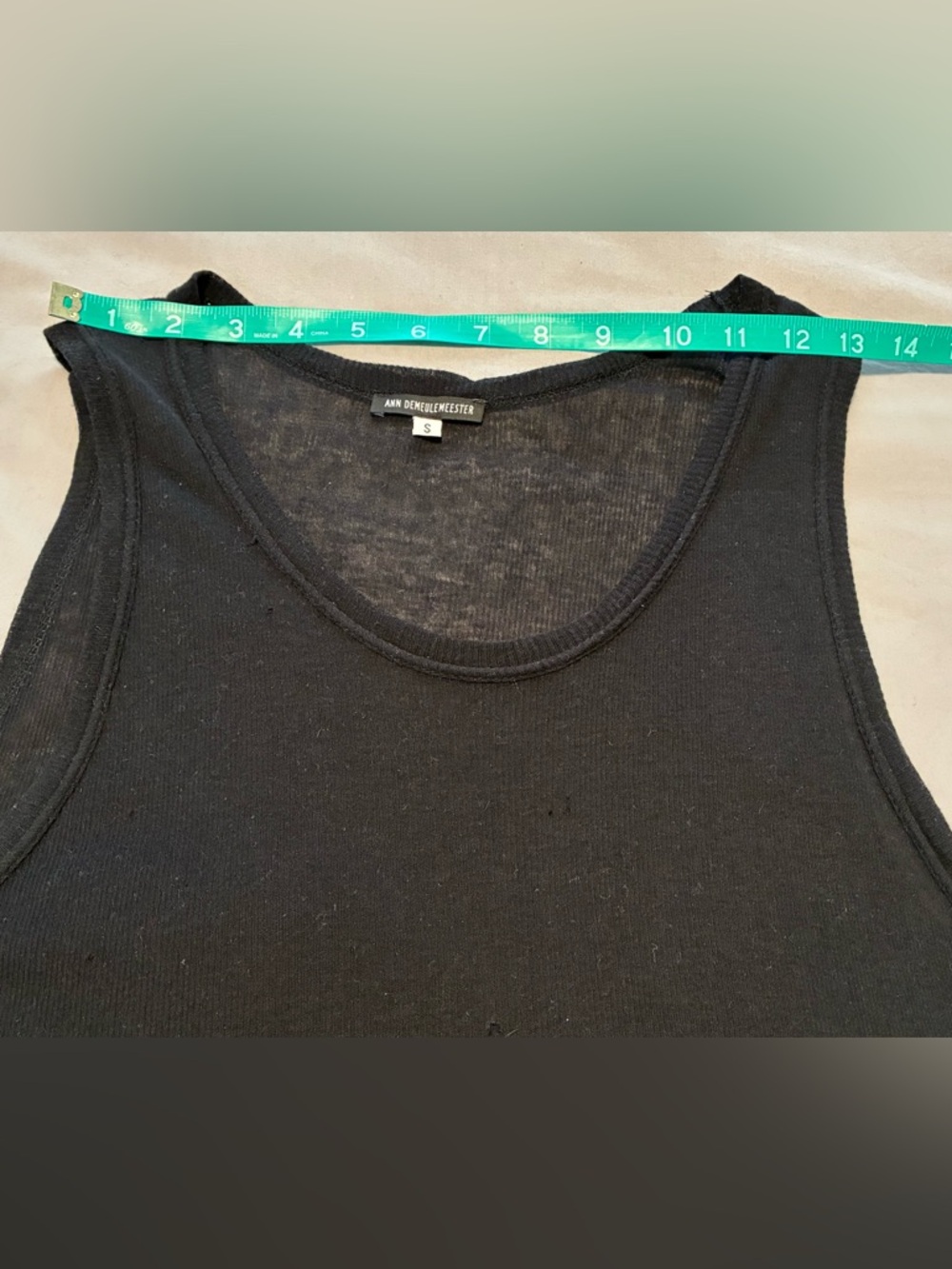 Ann demeulemeester tank top, - Gem